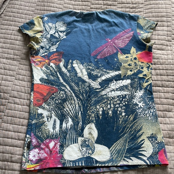 Roberto Cavalli Italian stretching top - Picture 5 of 9